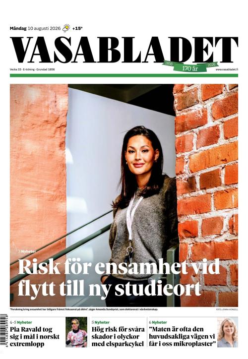 Vasabladet 10.8.2026