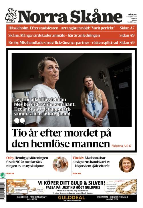 Norra Skåne 10.8.2026