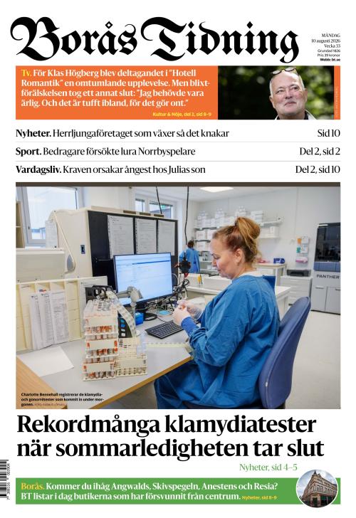 Borås Tidning 10.8.2026
