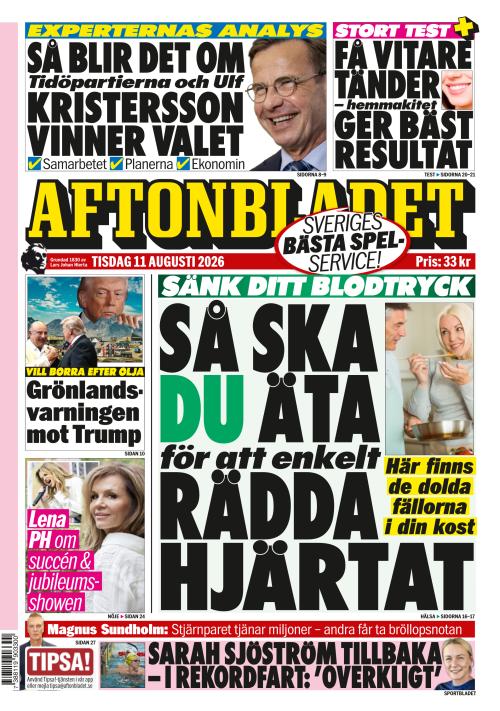 Aftonbladet 11.8.2026