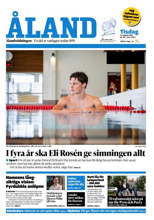 Ålandstidningen 11.8.2026