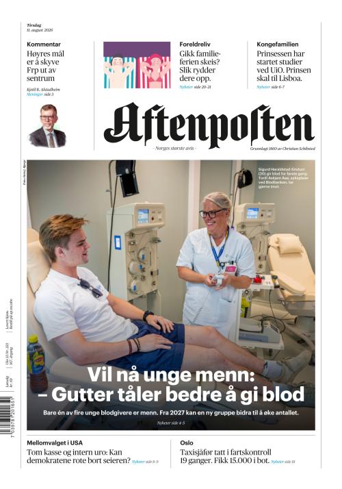 Aftenposten 11.8.2026