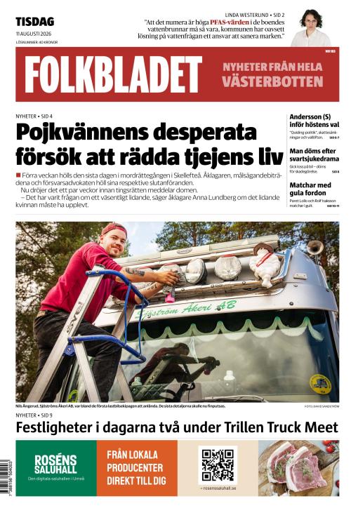 Folkbladet (Västerbotten) (SE) 11.8.2026