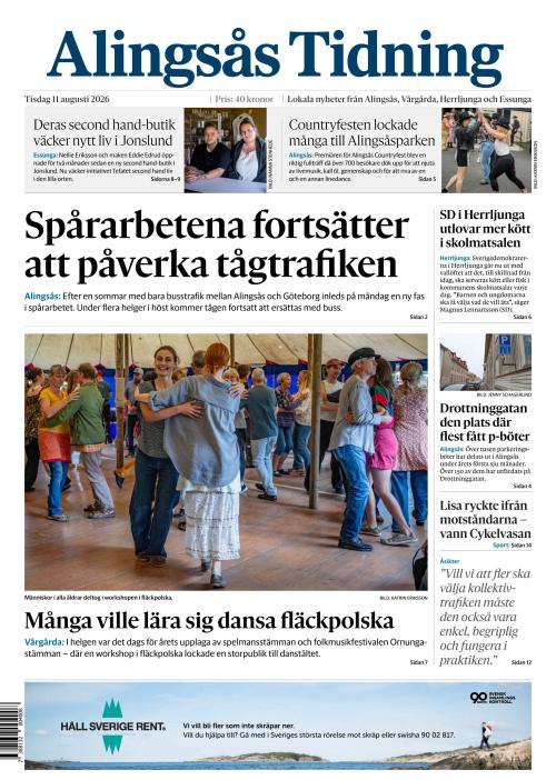 Alingsås Tidning 11.8.2026