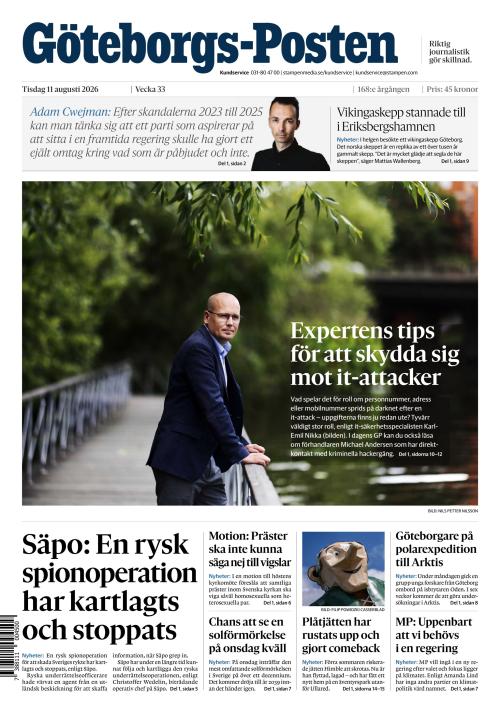 Göteborgs-Posten 11.8.2026