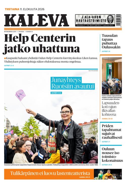 Kaleva 11.8.2026