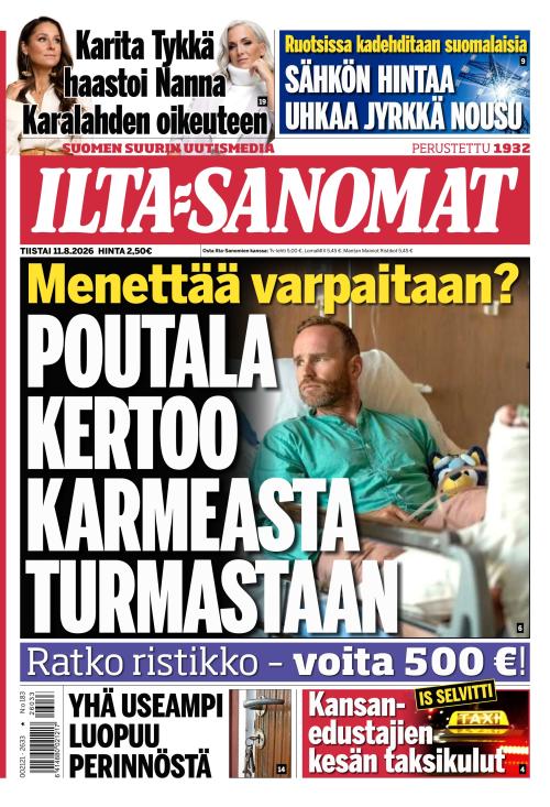 Ilta-Sanomat 11.8.2026