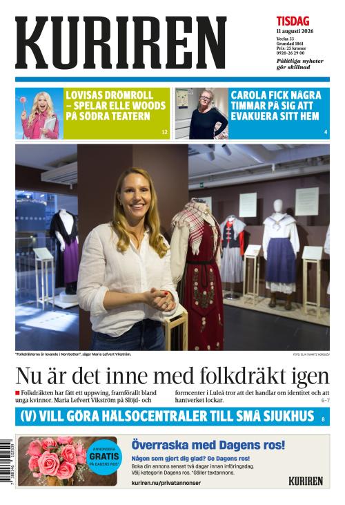 Norrbottens-kuriren 11.8.2026