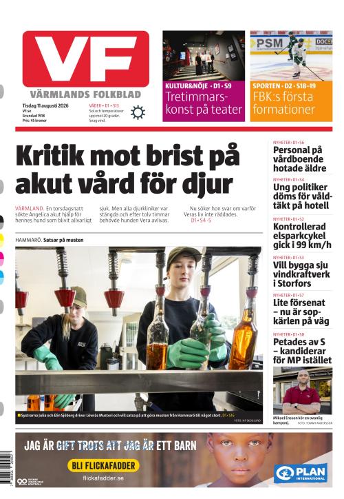 Värmlands Folkblad 11.8.2026