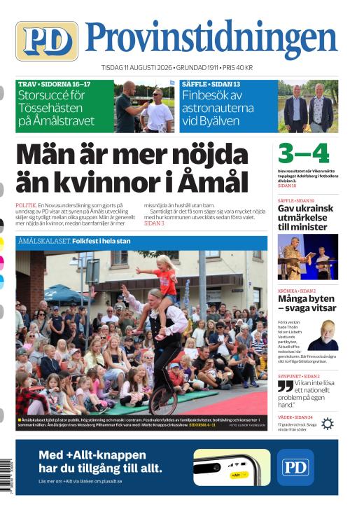 Provinstidningen Dalsland 11.8.2026