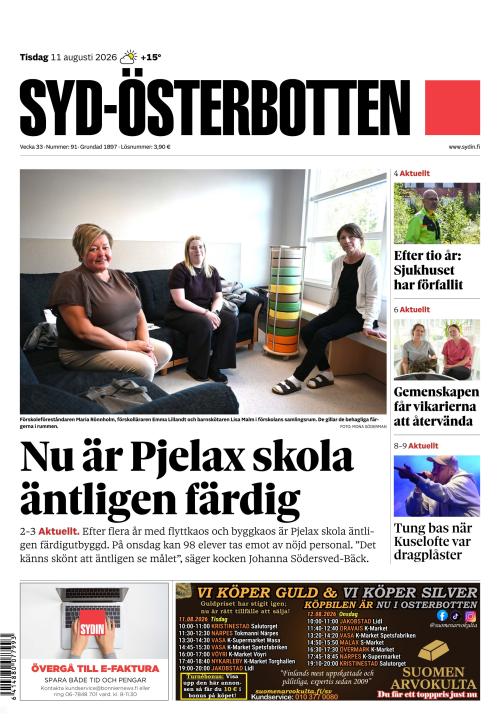 Syd-Österbotten 11.8.2026