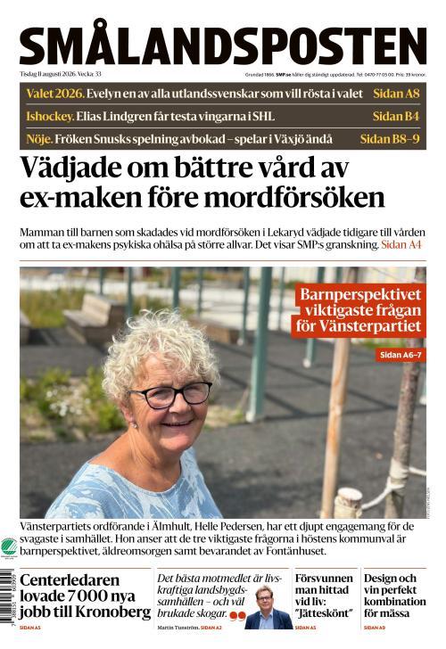 Smålandsposten 11.8.2026