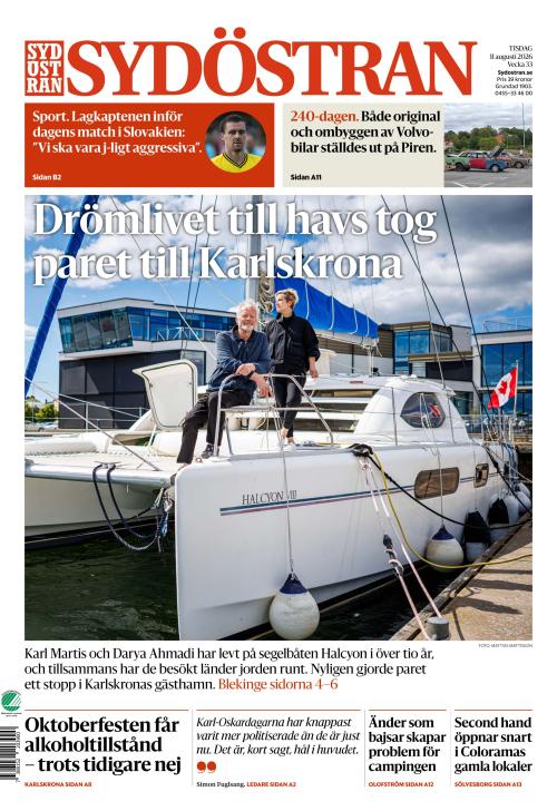 Sydöstran 11.8.2026