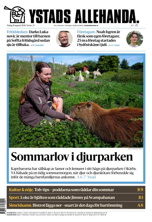 Ystads Allehanda 11.8.2026