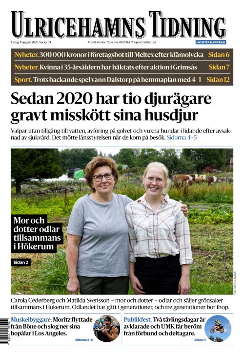 Ulricehamns Tidning 11.8.2026