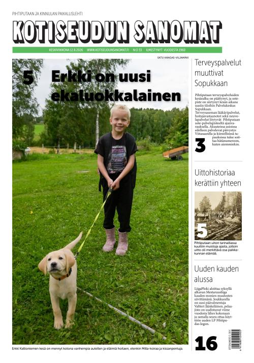 Kotiseudun Sanomat 12.8.2026
