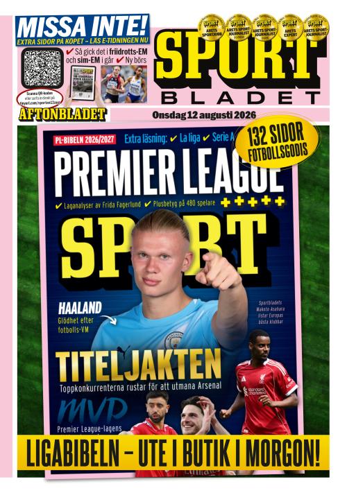 Aftonbladet Sportbladet 12.8.2026