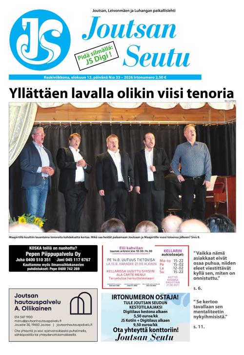 Joutsan Seutu 12.8.2026