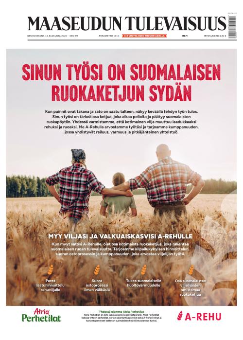 Maaseudun Tulevaisuus 12.8.2026