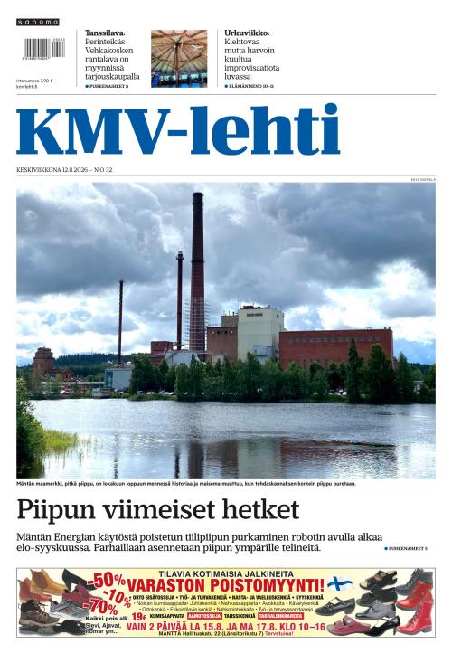 KMV-lehti 12.8.2026