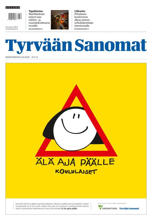 Tyrvään Sanomat 12.8.2026
