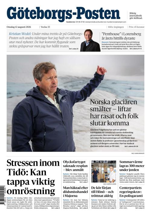 Göteborgs-Posten 12.8.2026