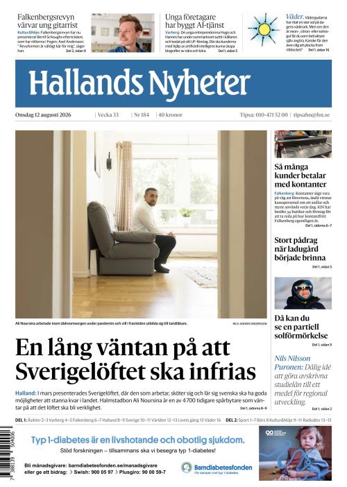 Hallands Nyheter 12.8.2026