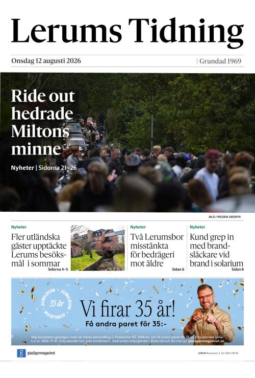 Lerums Tidning 12.8.2026