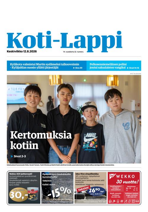 Koti-Lappi 12.8.2026