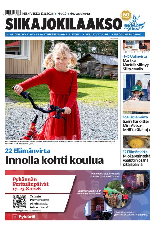 Siikajokilaakso 12.8.2026