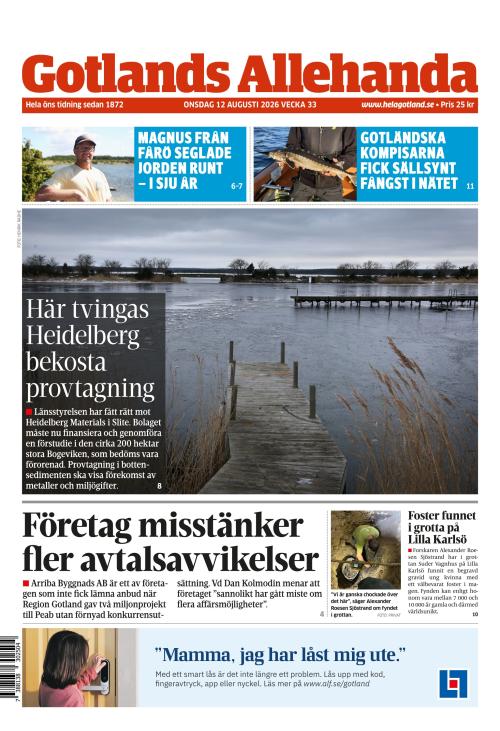 Gotlands Allehanda 12.8.2026