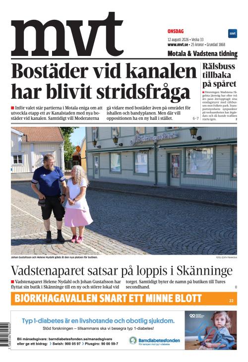 Motala Vadstena Tidning 12.8.2026