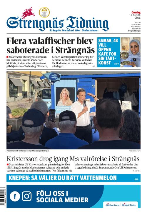 Strengnäs Tidning 12.8.2026