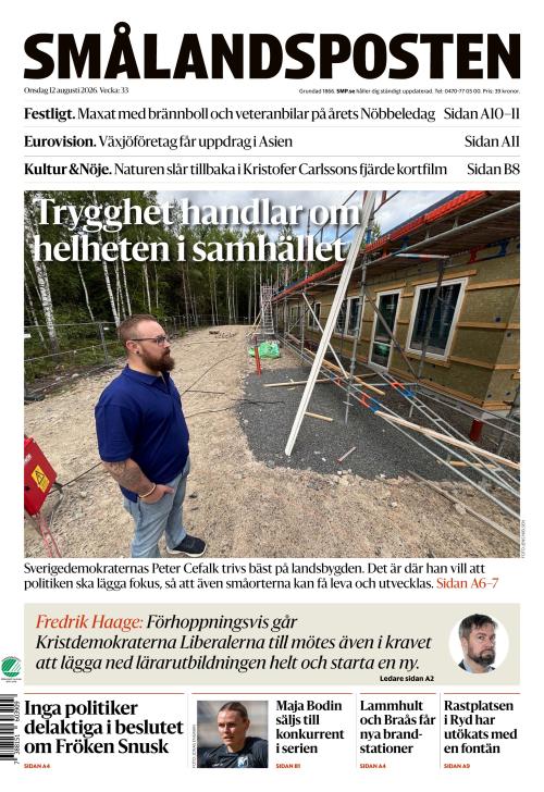 Smålandsposten 12.8.2026