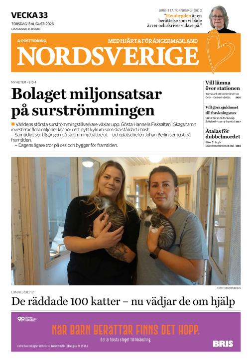 Nordsverige 13.8.2026