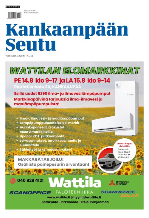 Kankaanpään Seutu 13.8.2026