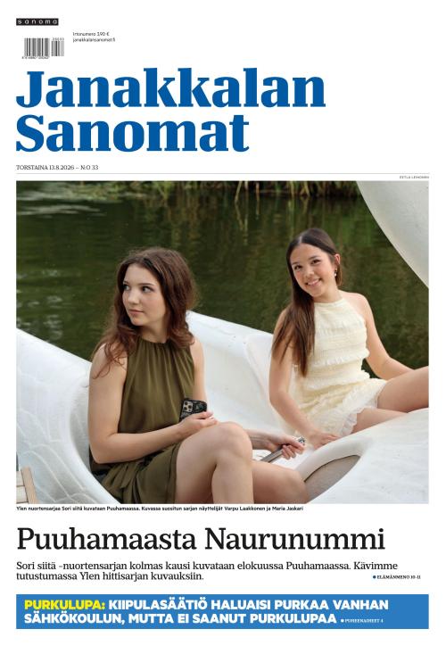 Janakkalan Sanomat 13.8.2026