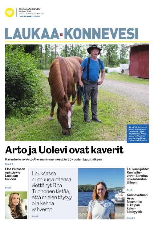 Laukaa-Konnevesi 13.8.2026