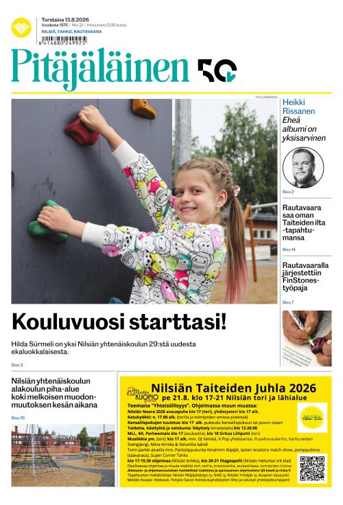 Pitäjäläinen 13.8.2026