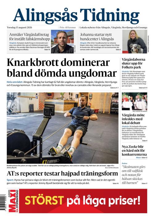Alingsås Tidning 13.8.2026