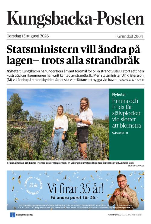 Kungsbacka-Posten 13.8.2026
