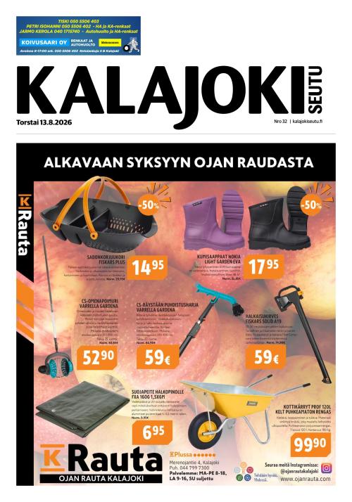 Kalajokiseutu 13.8.2026