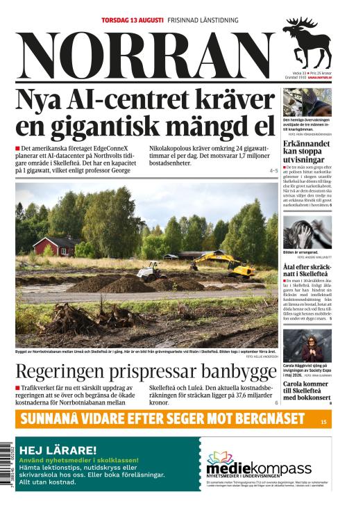 Norran 13.8.2026