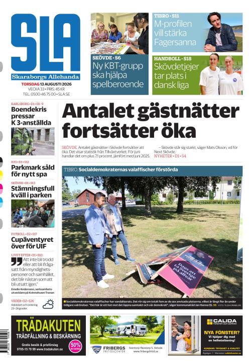 Skaraborgs Allehanda 13.8.2026