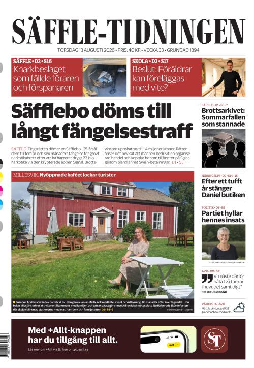 Säffle-Tidningen 13.8.2026