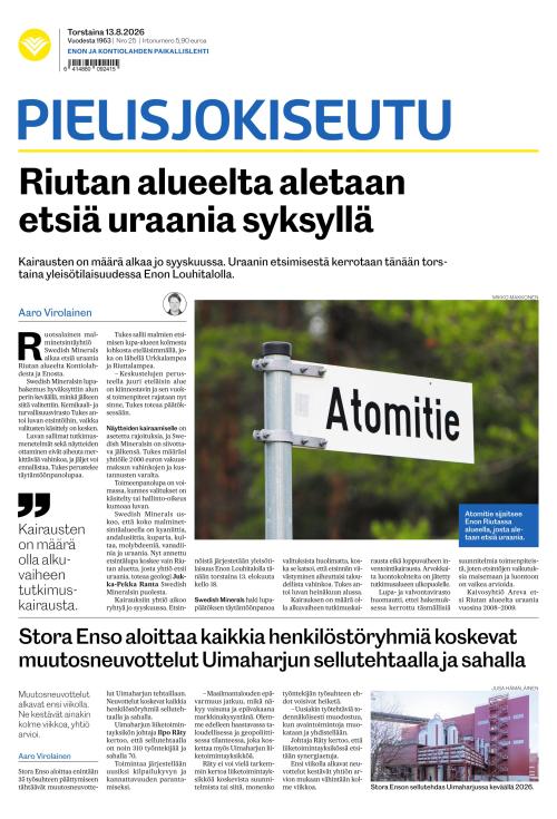 Pielisjokiseutu 13.8.2026