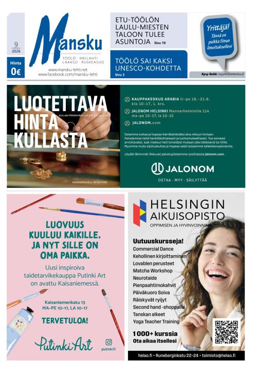 Mansku-lehti 14.8.2026