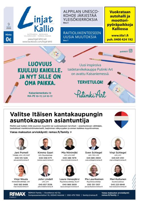 Linjat-lehti 14.8.2026