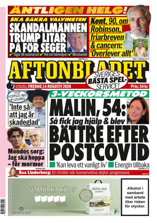 Aftonbladet 14.8.2026