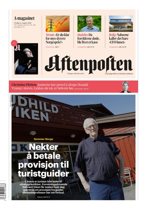 Aftenposten 14.8.2026